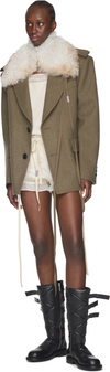 Ann Demeulemeester Livia Shearling Collar