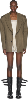 Ann Demeulemeester Selma High Comfort Tailored Blazer Jacket