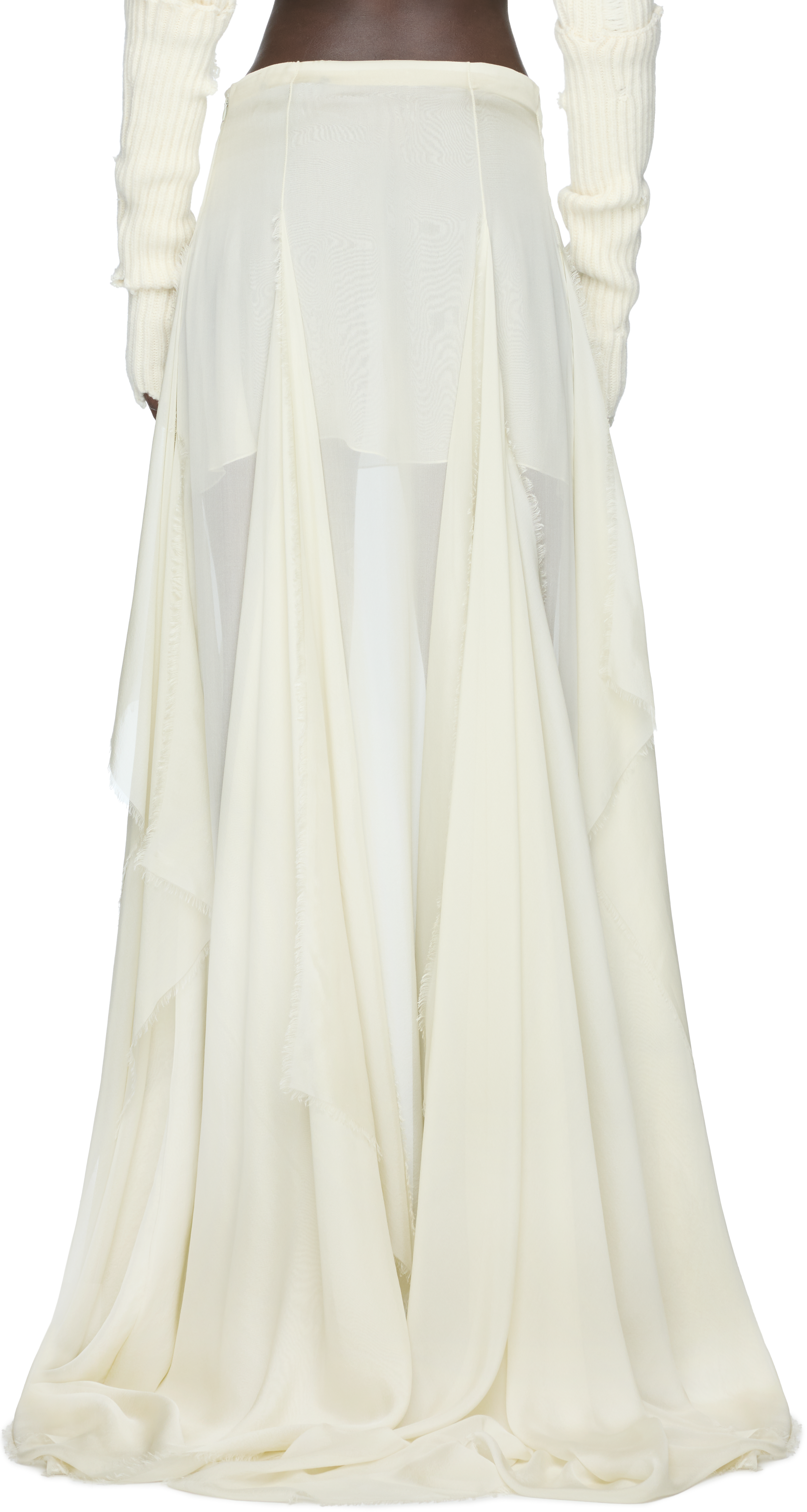 Ann Demeulemeester Saga X-Long Skirt