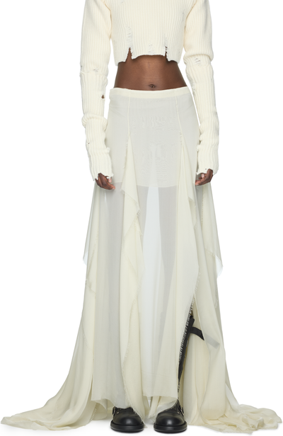Ann Demeulemeester Saga X-Long Skirt