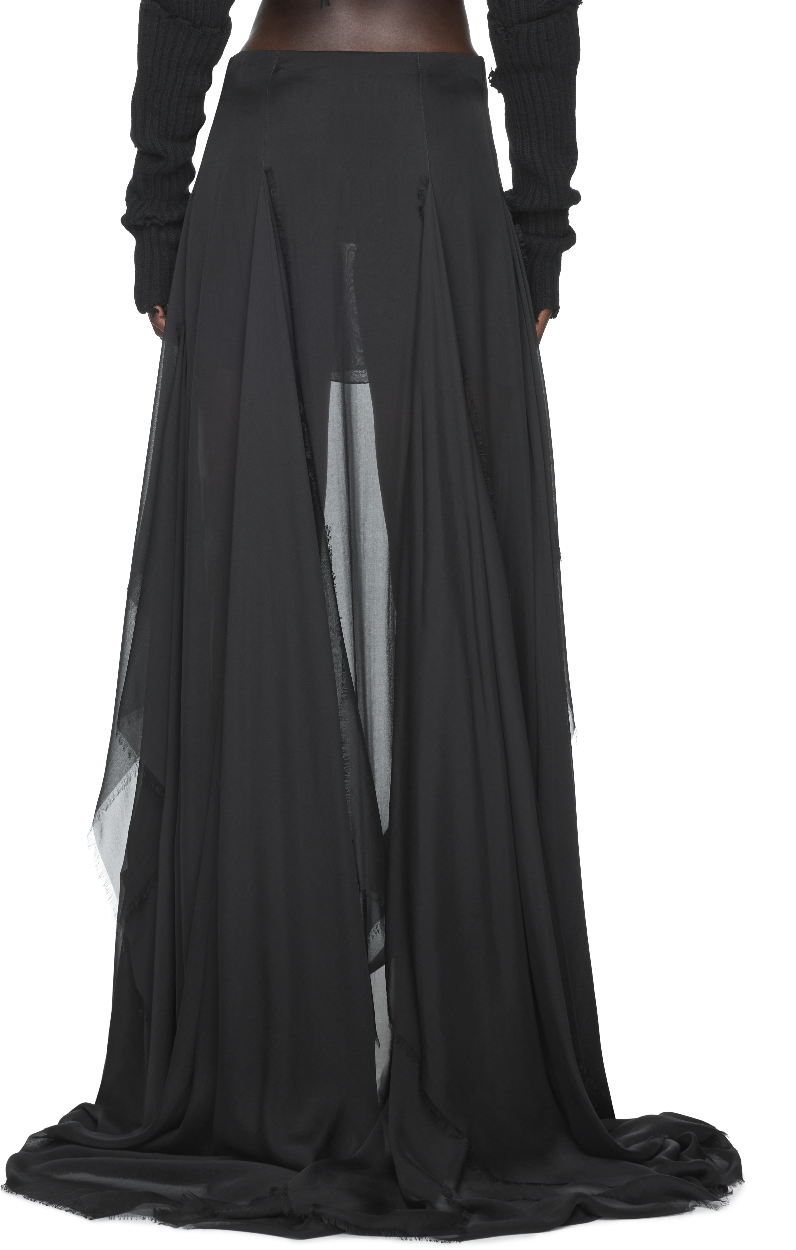 Ann Demeulemeester Saga X-Long Skirt