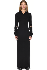 Picture of Hanzel Long Serafino Rib Dress