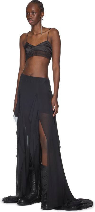 Ann Demeulemeester Coletta Silk Bra