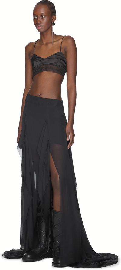 Ann Demeulemeester Coletta Silk Bra