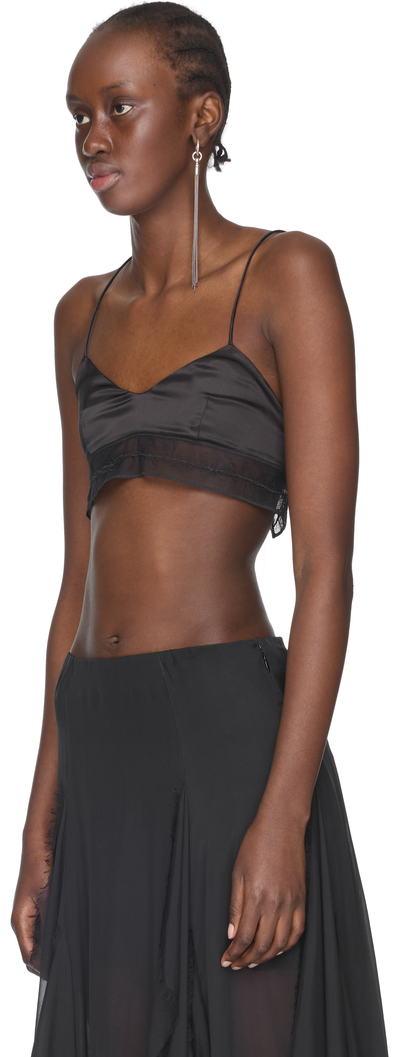 Ann Demeulemeester Coletta Silk Bra