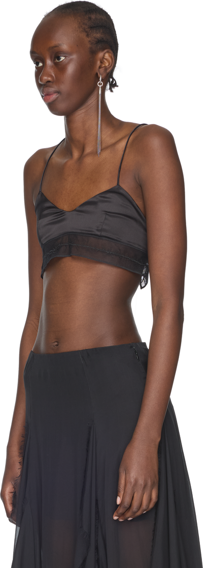 Ann Demeulemeester Coletta Silk Bra