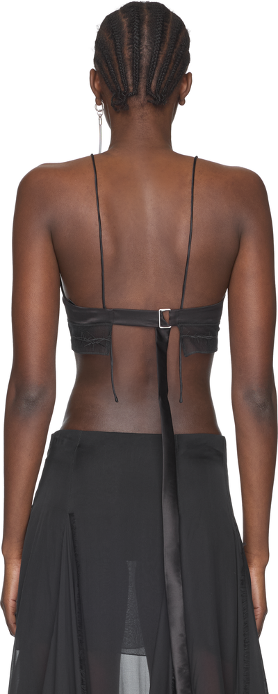 Ann Demeulemeester Coletta Silk Bra