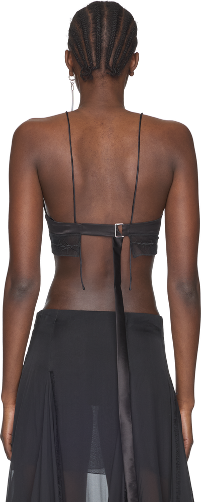 Ann Demeulemeester Coletta Silk Bra