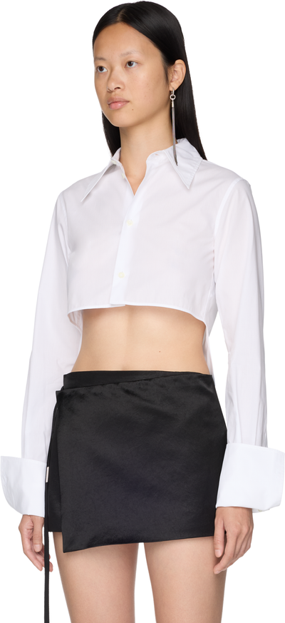 Ann Demeulemeester Alberta Cropped Shirt