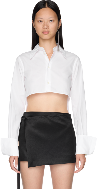 Ann Demeulemeester Alberta Cropped Shirt