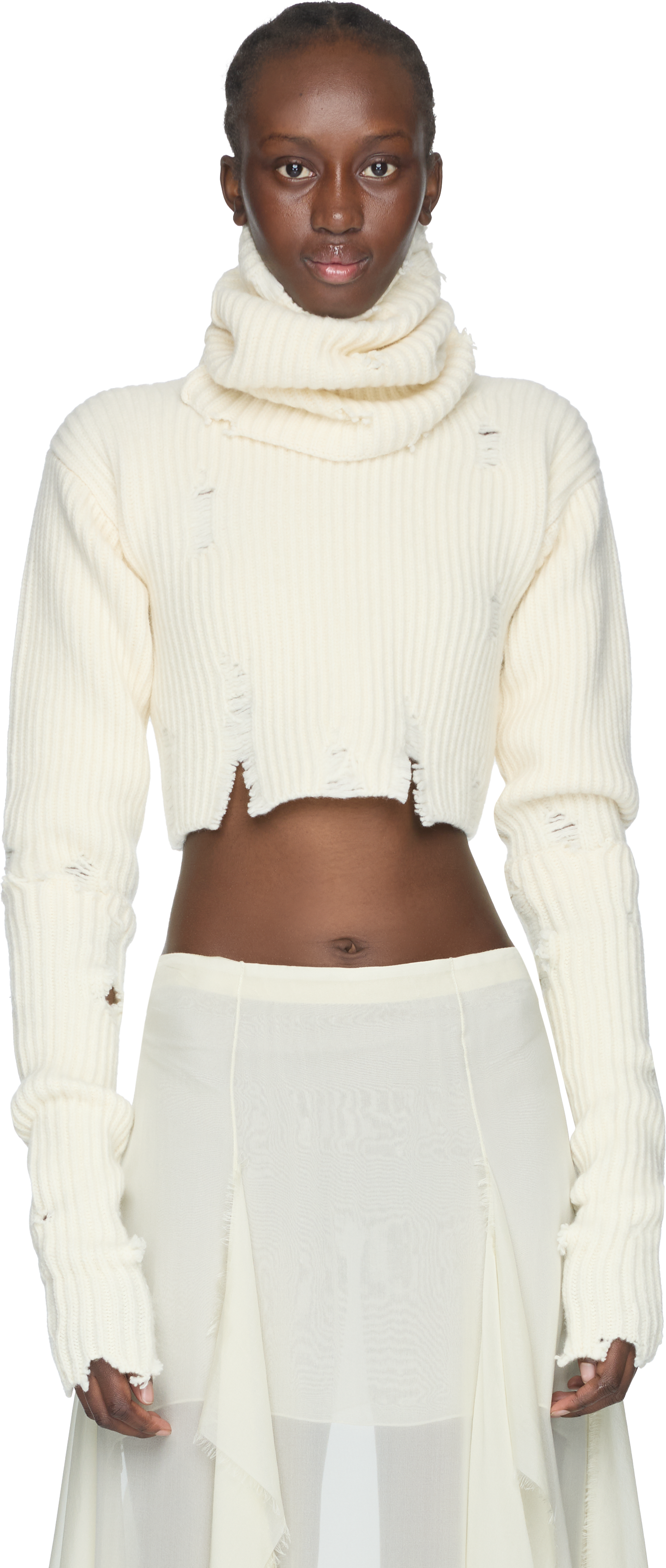 Ann Demeulemeester Aliza 3 Piece Sweater Set