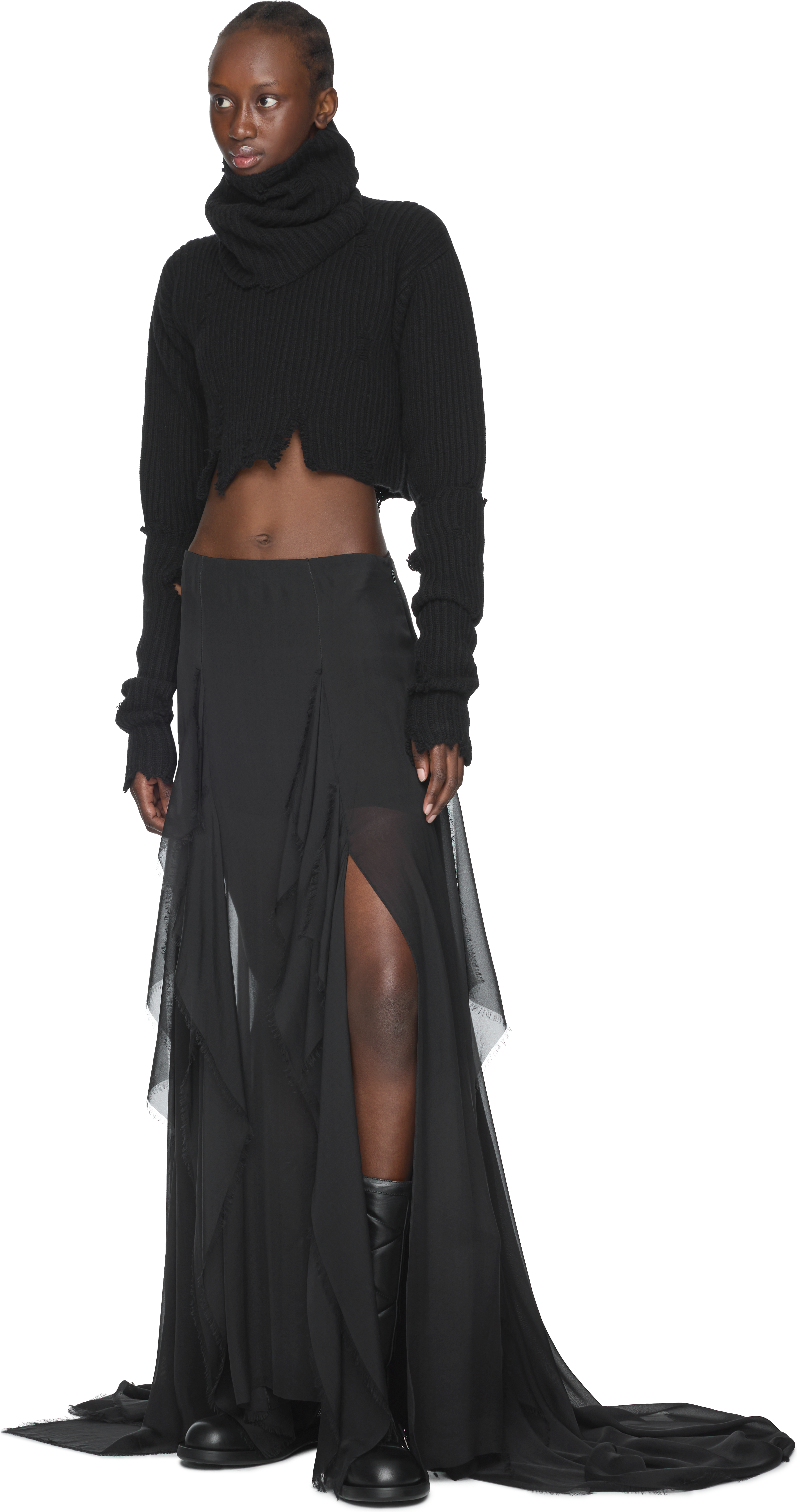 Ann Demeulemeester Aliza 3 Piece Sweater Set