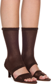 Isa Boulder Garter Heeled Sandals