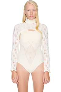 Picture of Fudgy Long Sleeve Bolero Sweater Top