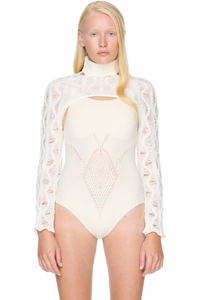 Picture of Fudgy Long Sleeve Bolero Sweater Top