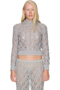 Picture of Fudgy Sloping Hoodie Top