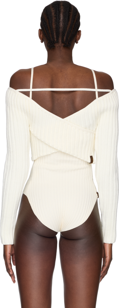 Isa Boulder Crossed Sleeves Sweater Top