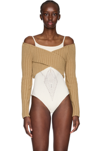 Picture of Crossed Sleeves Sweater Top