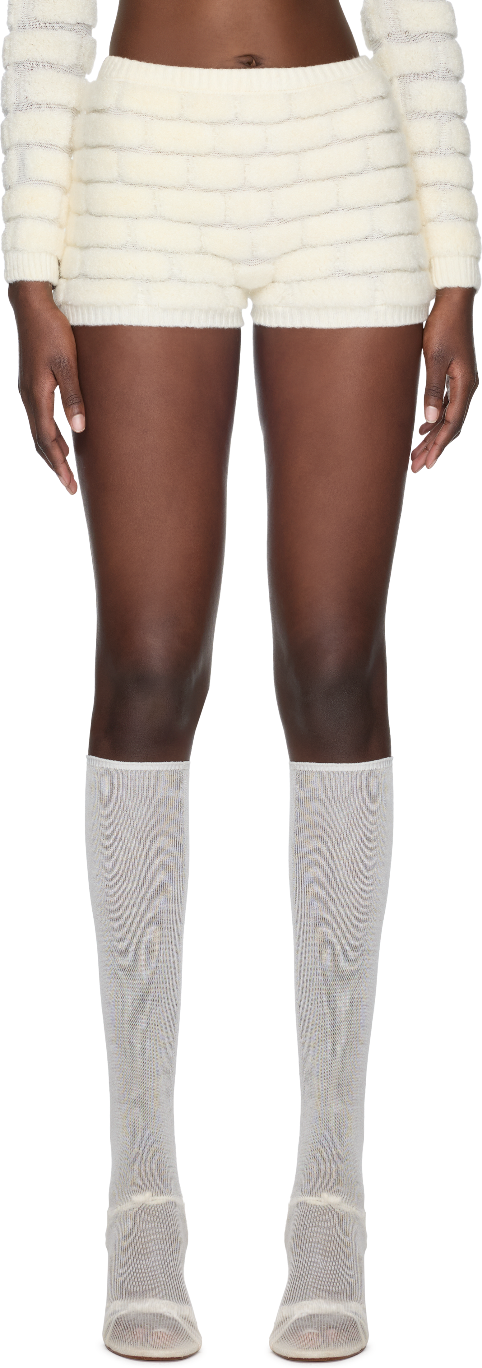 Isa Boulder Brick Mini Shorts