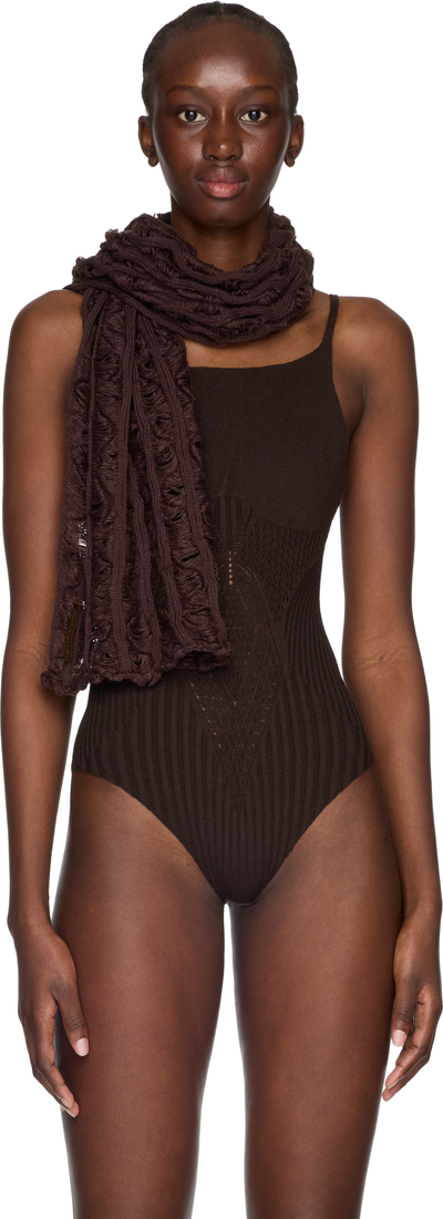 Isa Boulder Fudgy Scarf