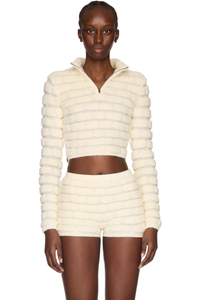 Picture of Brick Cropped Sweater Top
