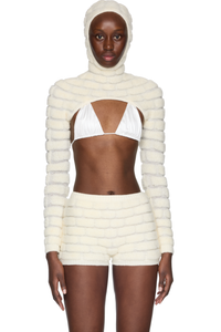 Picture of Brick Long Sleeve Bolero Top