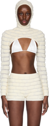 Isa Boulder Brick Long Sleeve Bolero Top