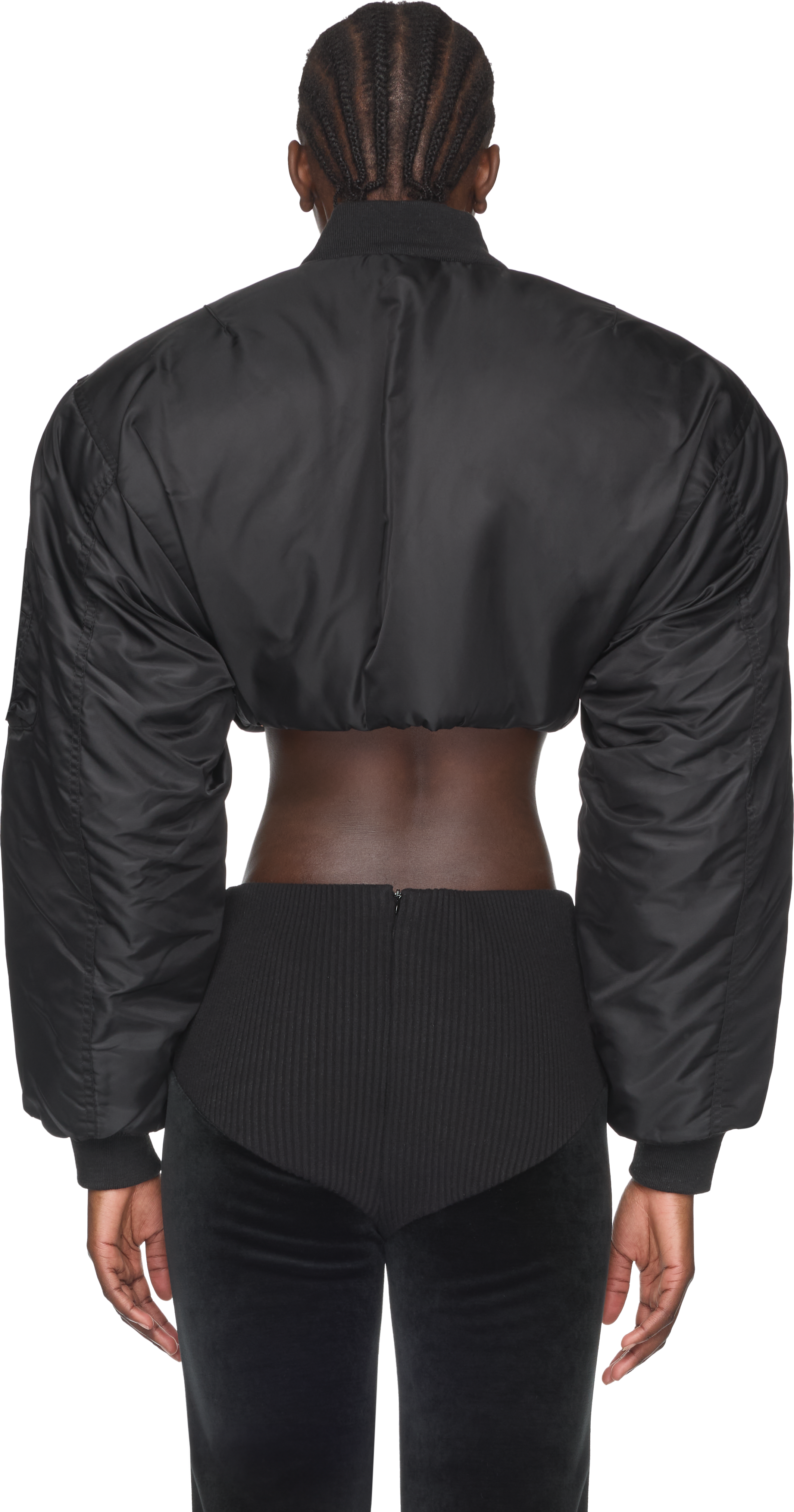 Duran Lantink Bomber Cropped Jacket