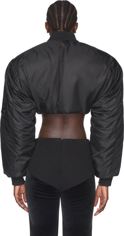 Duran Lantink Bomber Cropped Jacket