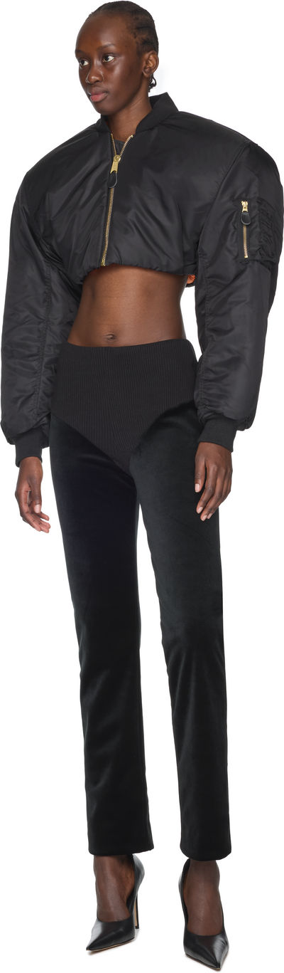 Duran Lantink Bomber Cropped Jacket