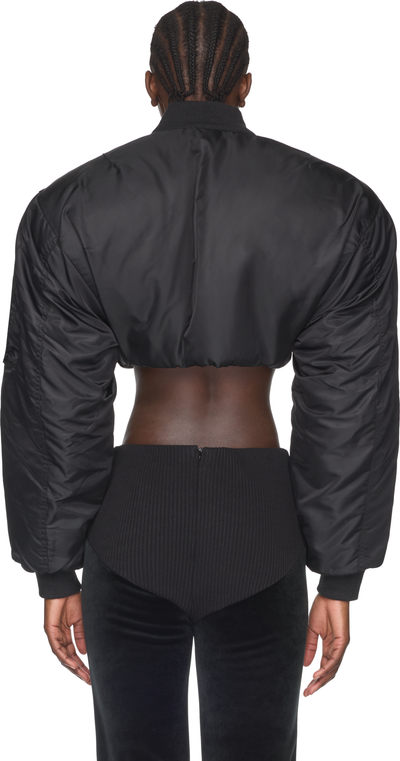 Duran Lantink Bomber Cropped Jacket
