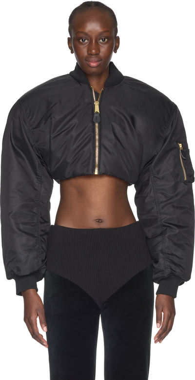 Duran Lantink Bomber Cropped Jacket