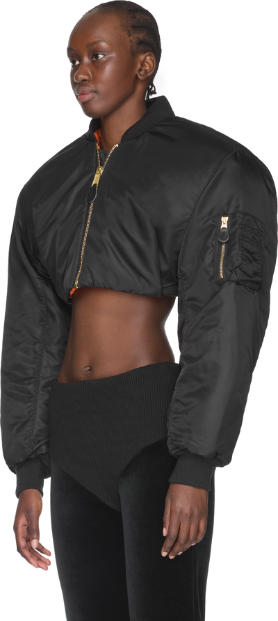 Duran Lantink Bomber Cropped Jacket