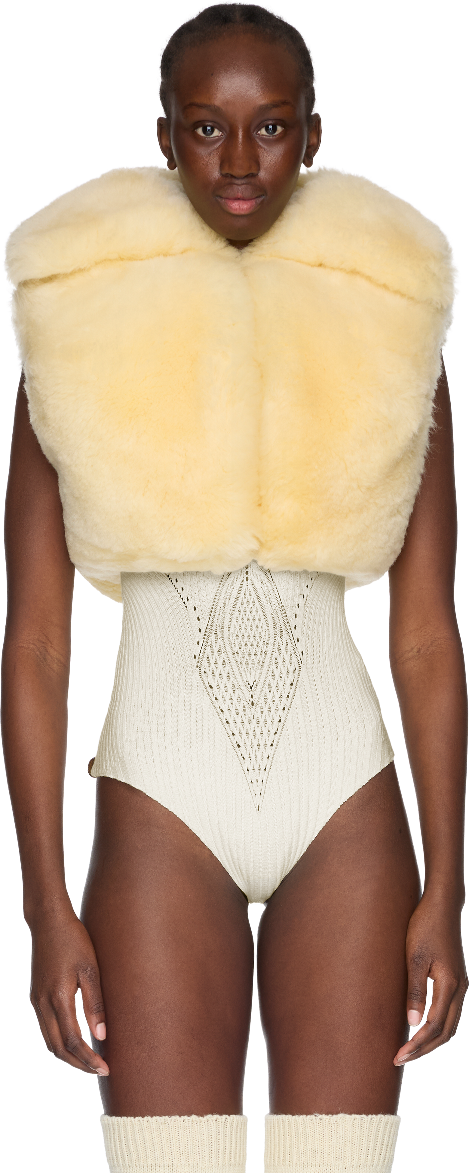 Duran Lantink Shearling Boll Jacket