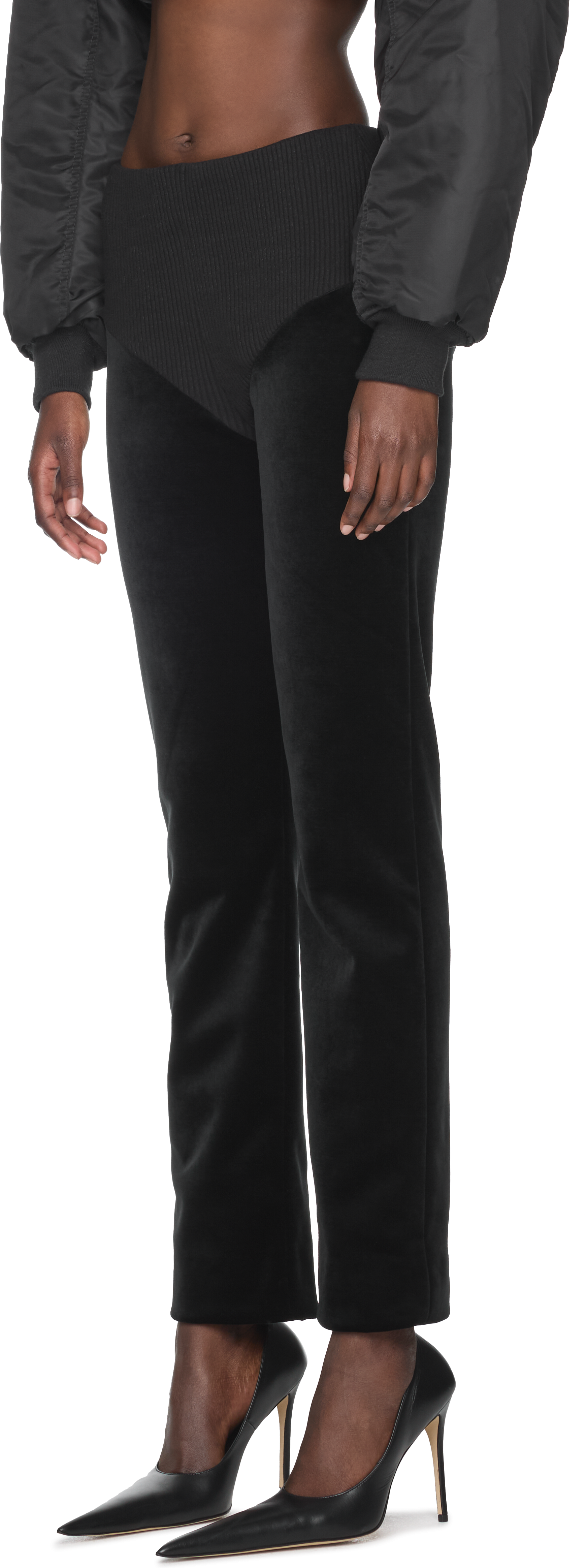 Duran Lantink Knitted Velvet Pants