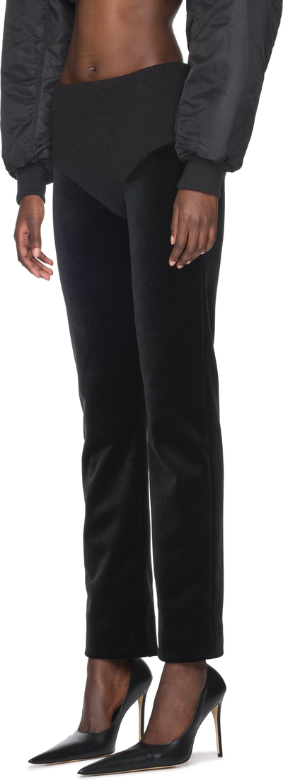 Duran Lantink Knitted Velvet Pants