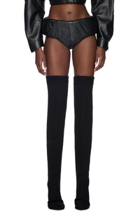 Picture of Leather Foam Mini Shorts