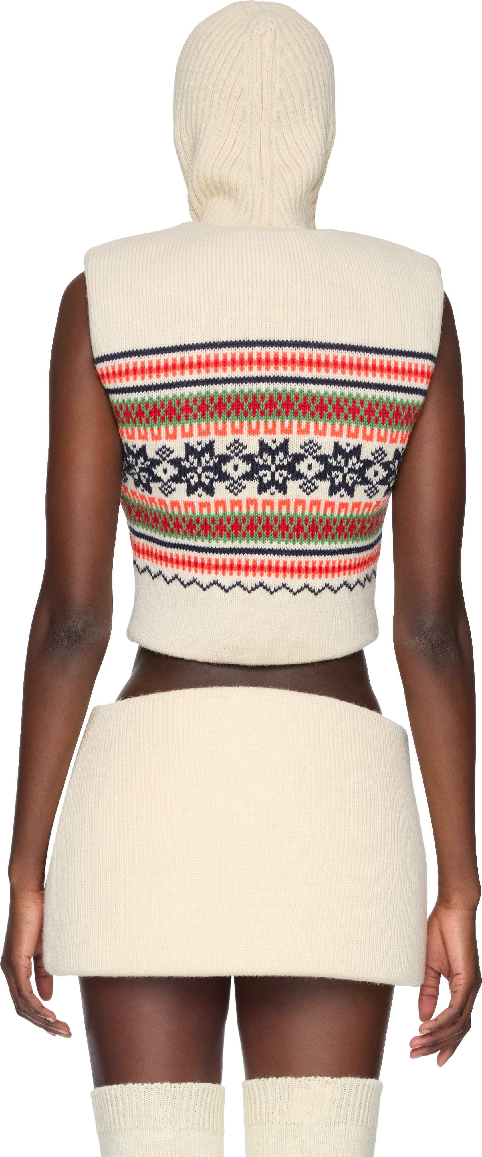 Duran Lantink Spencer Foam Cropped Top