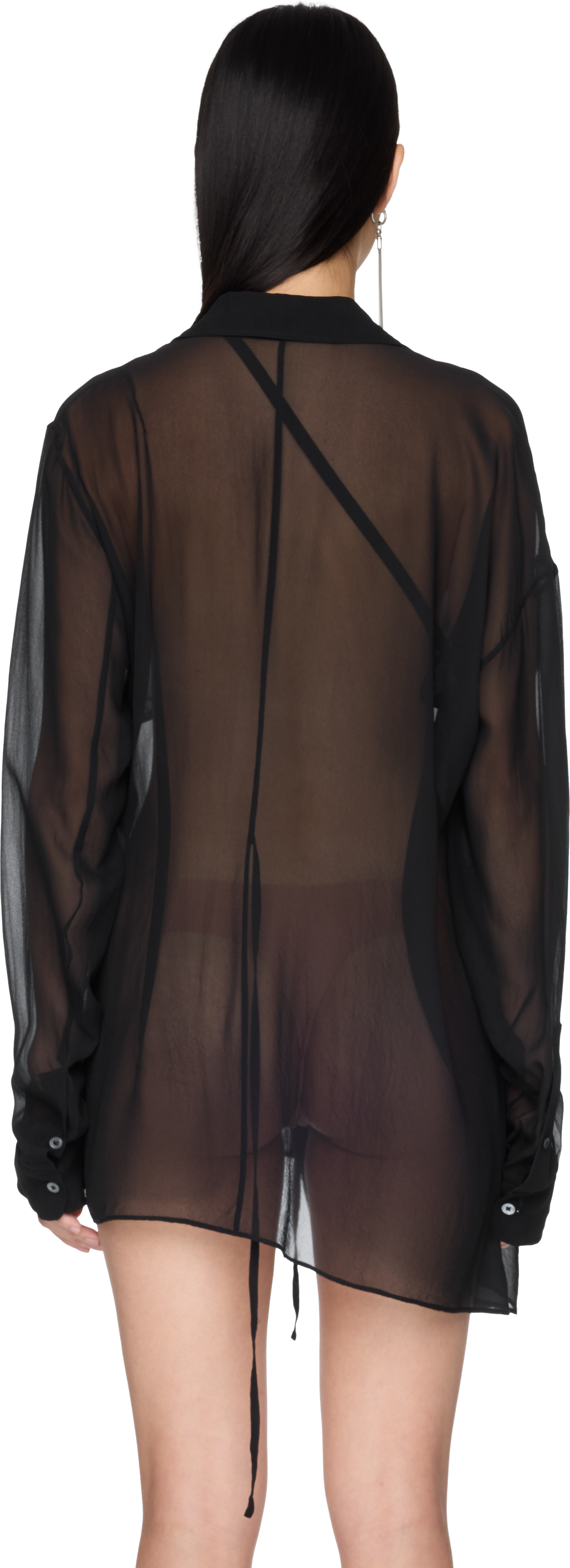 Ann Demeulemeester Daria Drop Shoulder Shirt