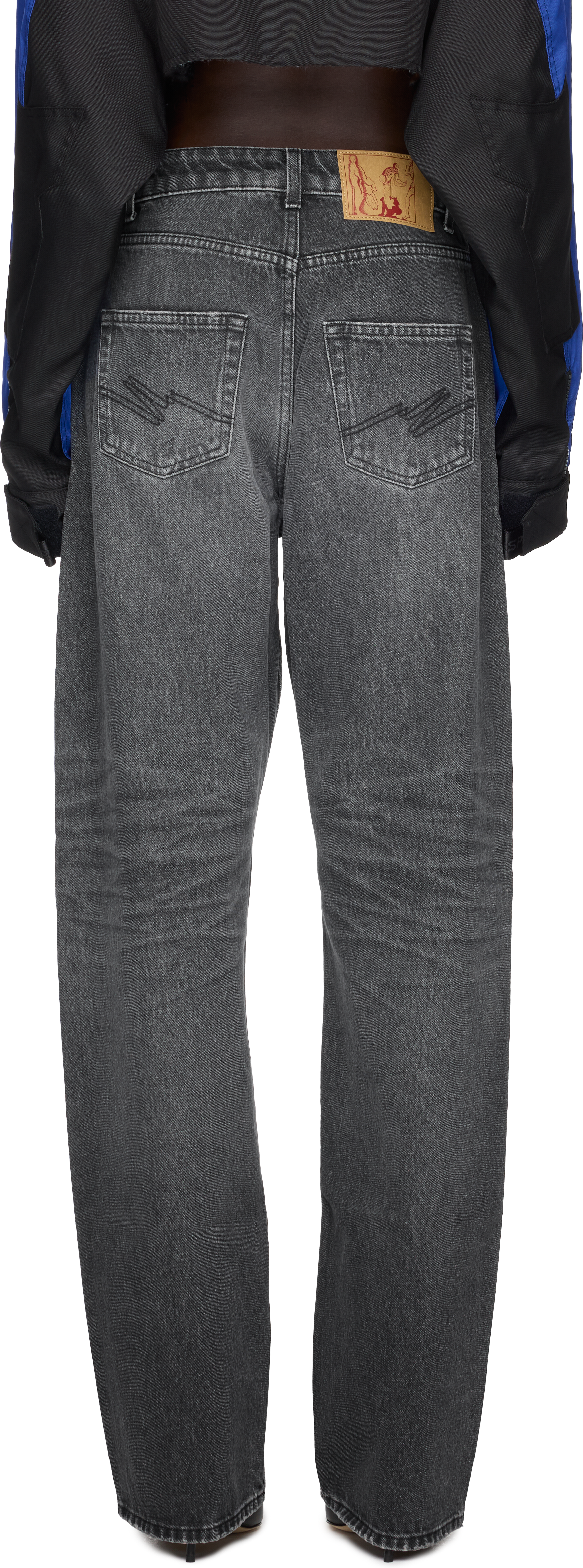 Martine Rose Open Fly Jeans