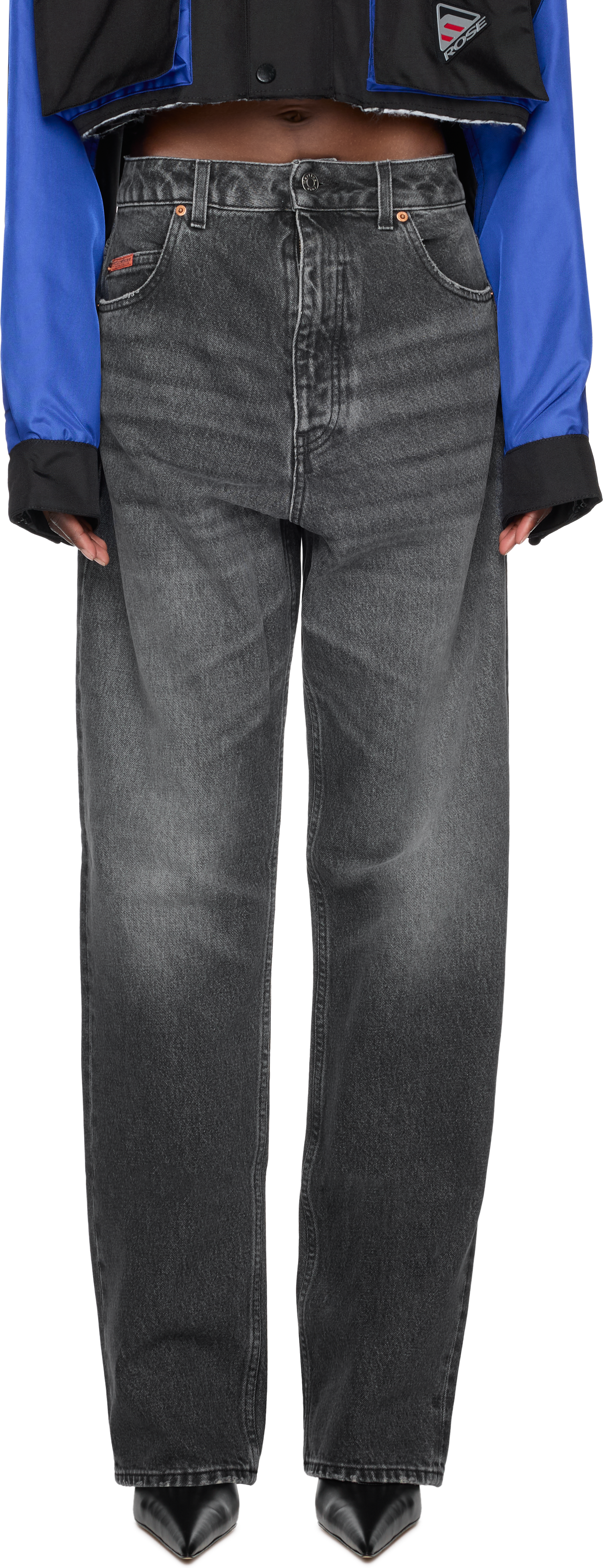 Martine Rose Open Fly Jeans