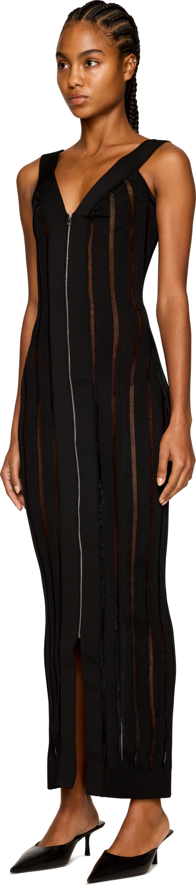Nensi Dojaka Csilla Off-Shoulder Knit Maxi Dress