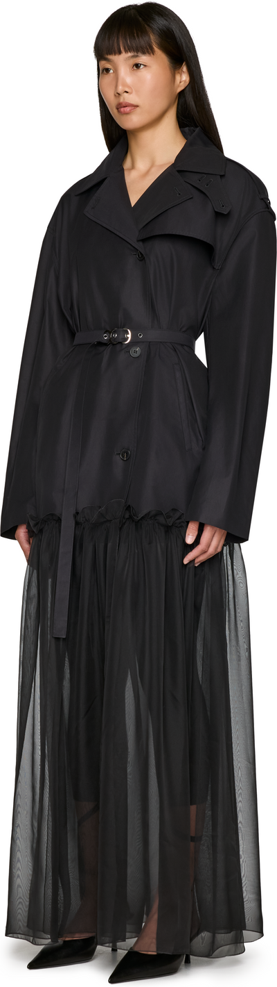 Nensi Dojaka Mia Hybrid Trench Coat