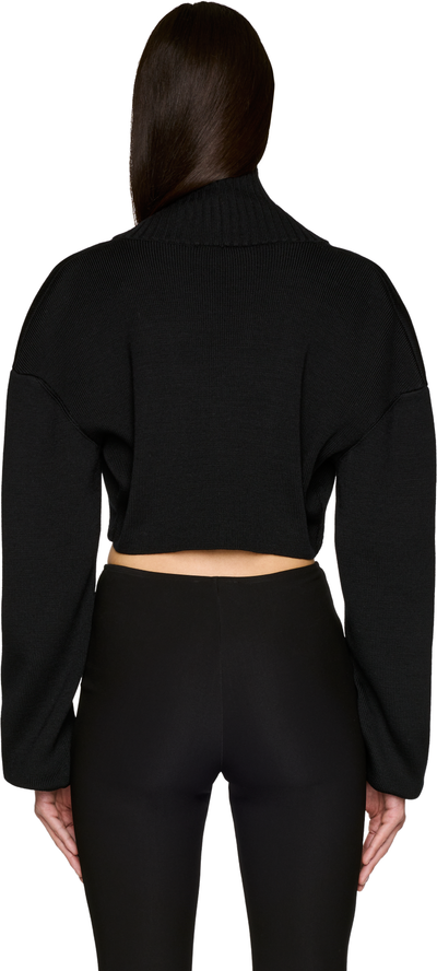 Nensi Dojaka Ella Cropped Knitted Cardigan