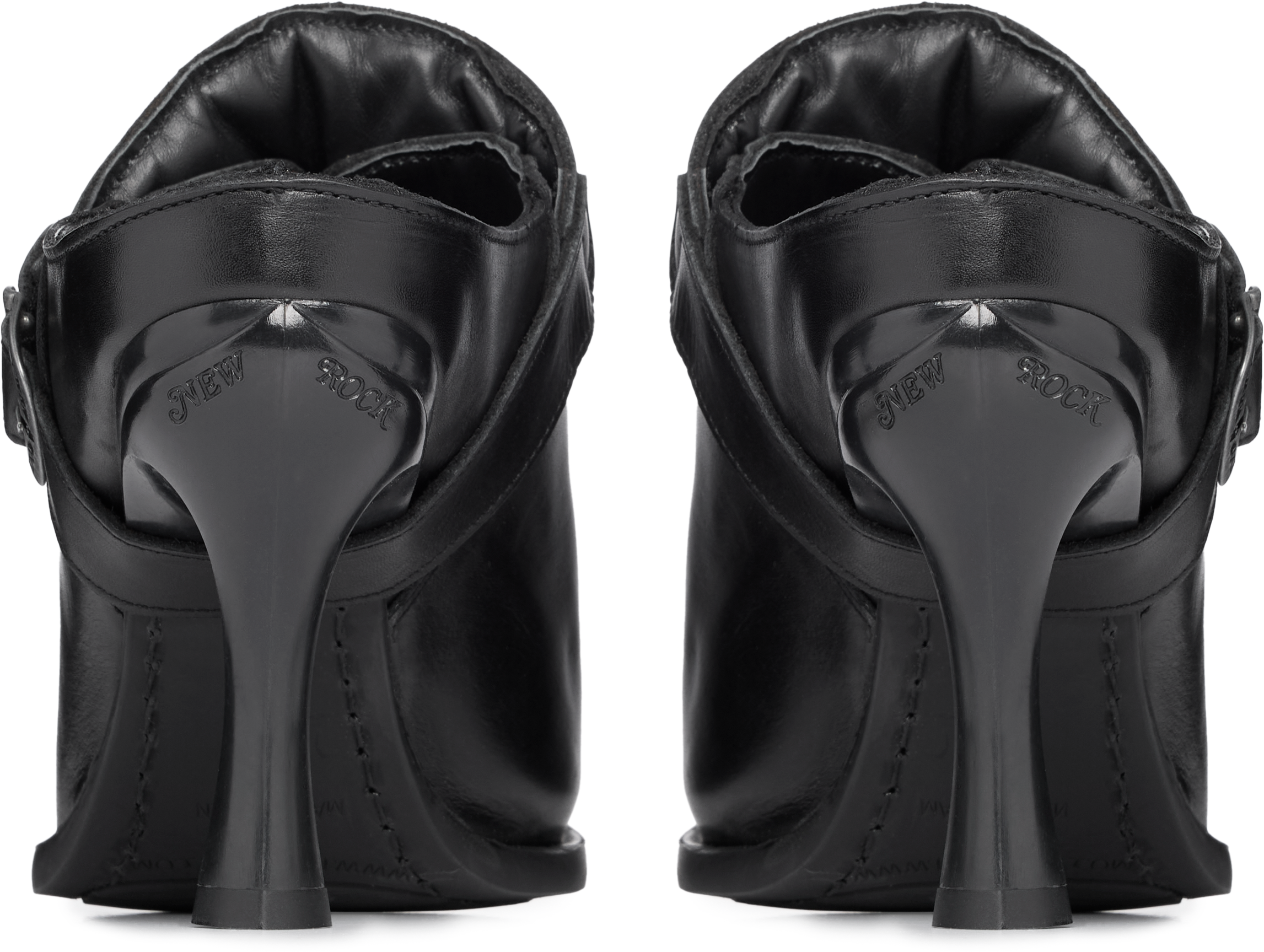 VETEMENTS New Rock Biker Mules