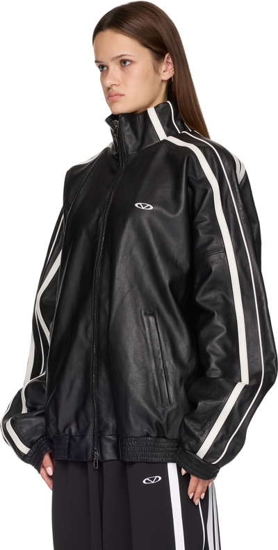 VETEMENTS Leather Gym Jacket