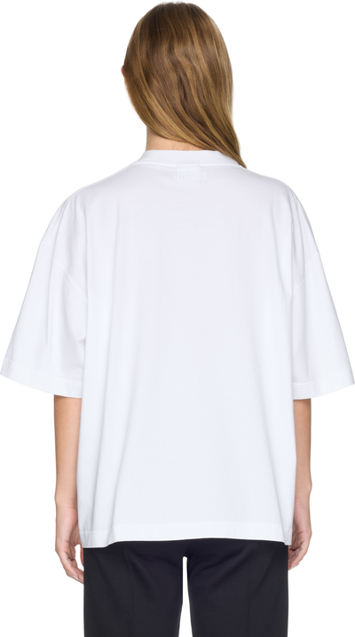 VETEMENTS U Might Know Me Cropped Boxy T-Shirt