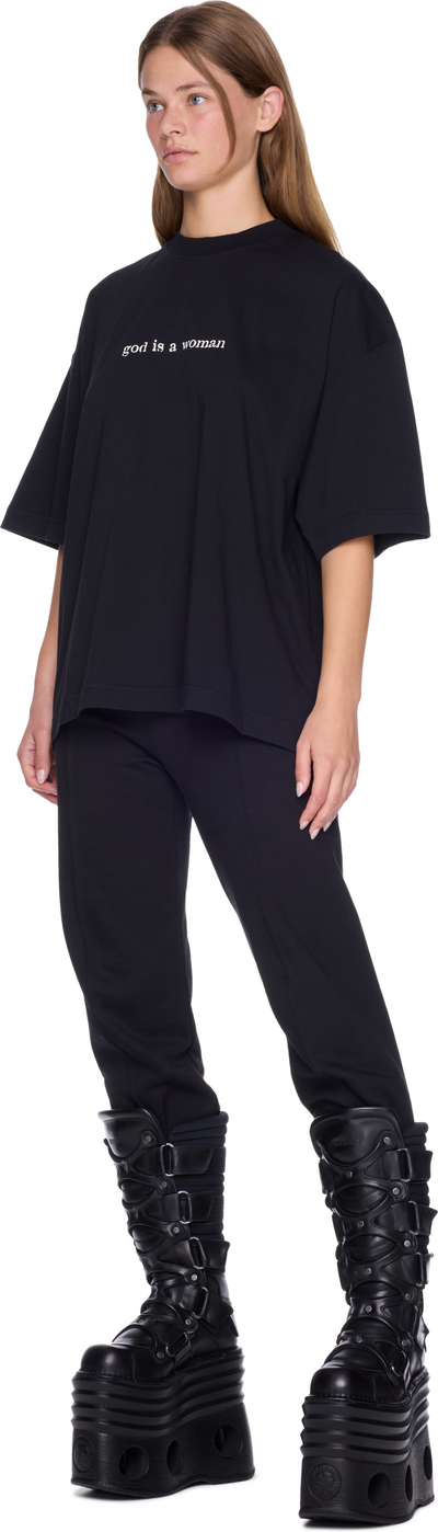 VETEMENTS God Is A Woman Cropped Boxy T-Shirt