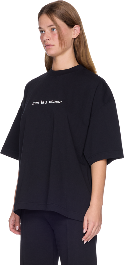 VETEMENTS God Is A Woman Cropped Boxy T-Shirt