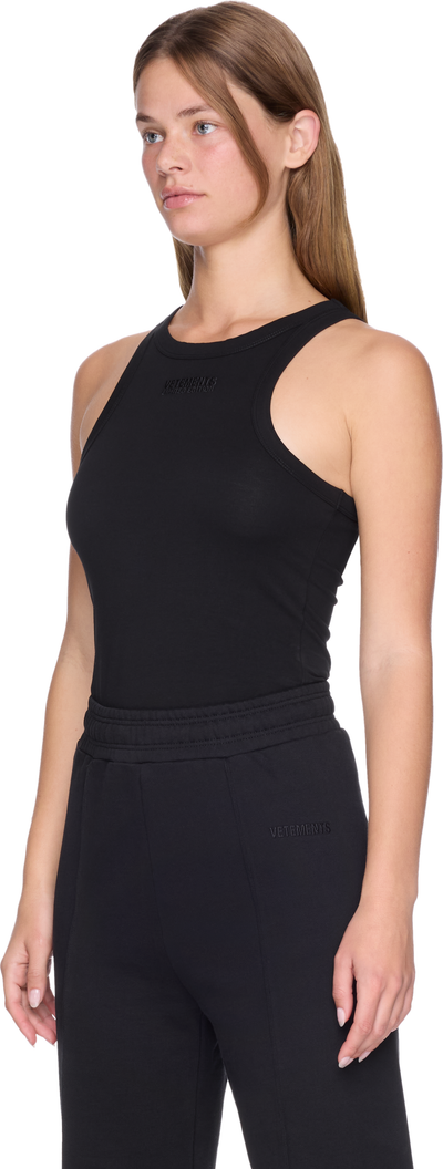 VETEMENTS Embroidered Logo Tank Top